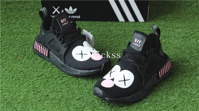 Kaws BFF X Real Boost Adidas NMD XR1 W Black